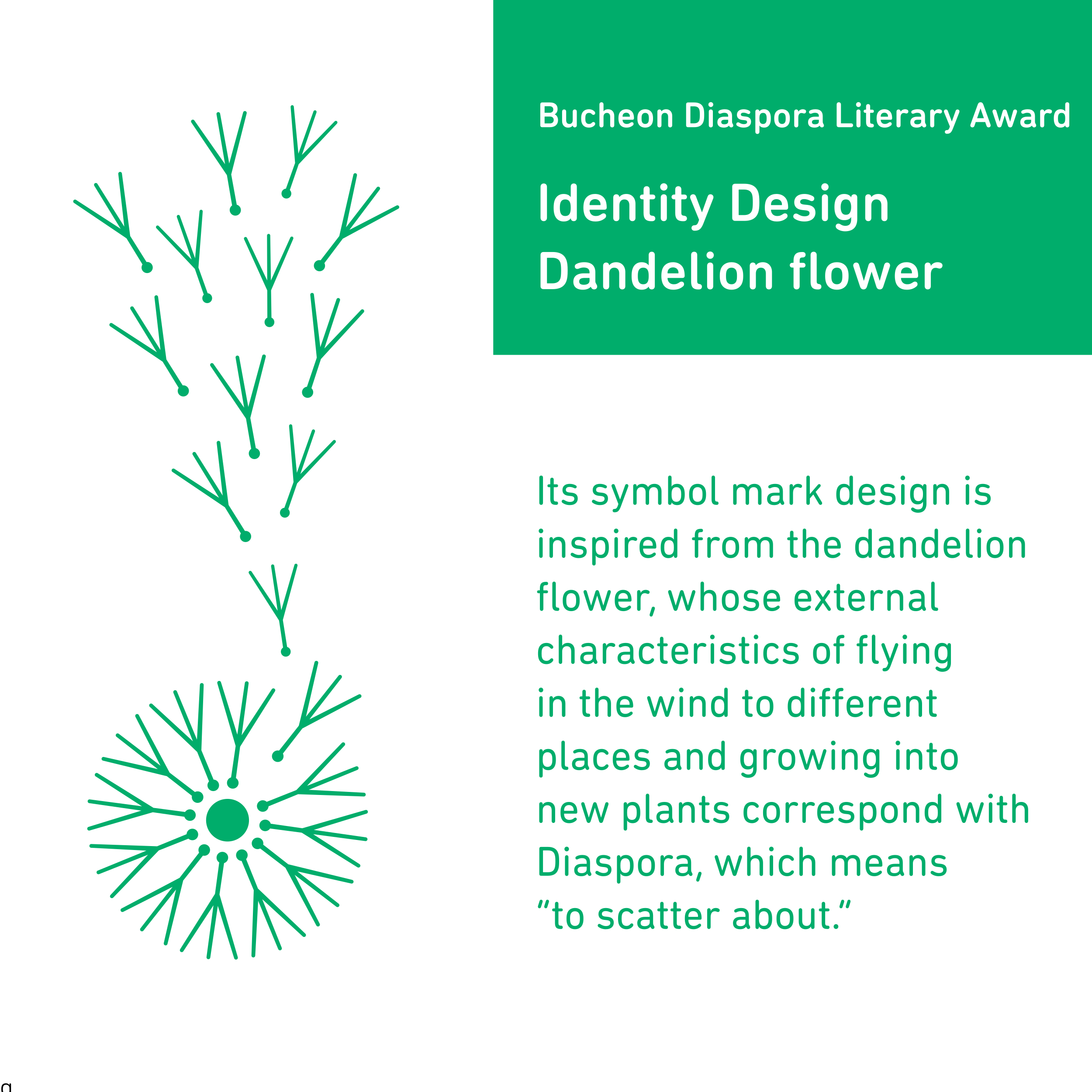 Bucheon Diaspora Literary Award Identity Design